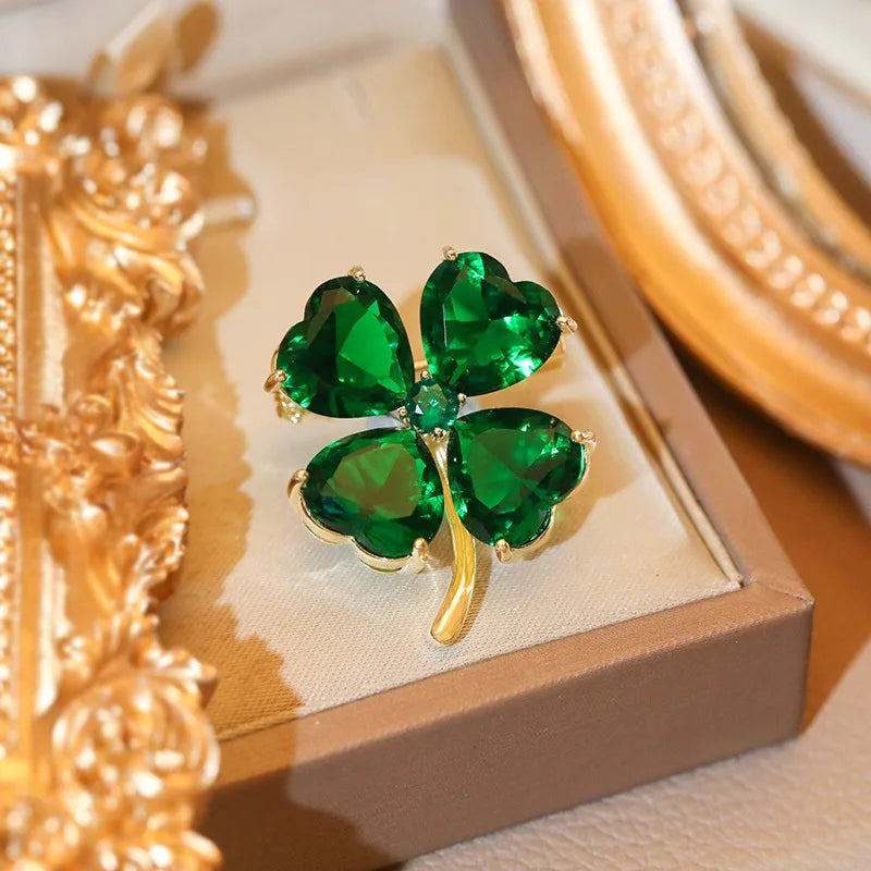 Broches à fleurs en cristal, bijoux de luxe, épingles à revers, écharpe, boucle, accessoires, bijoux à la mode