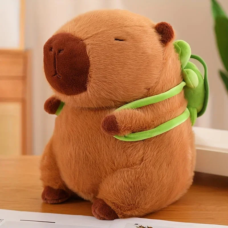 23cm Capybara Plush Toy Simulation Capibara Anime Fluffy Toy Cute Doll Stuffed Animals Soft Plush Doll Christmas Thanksgiving Gift