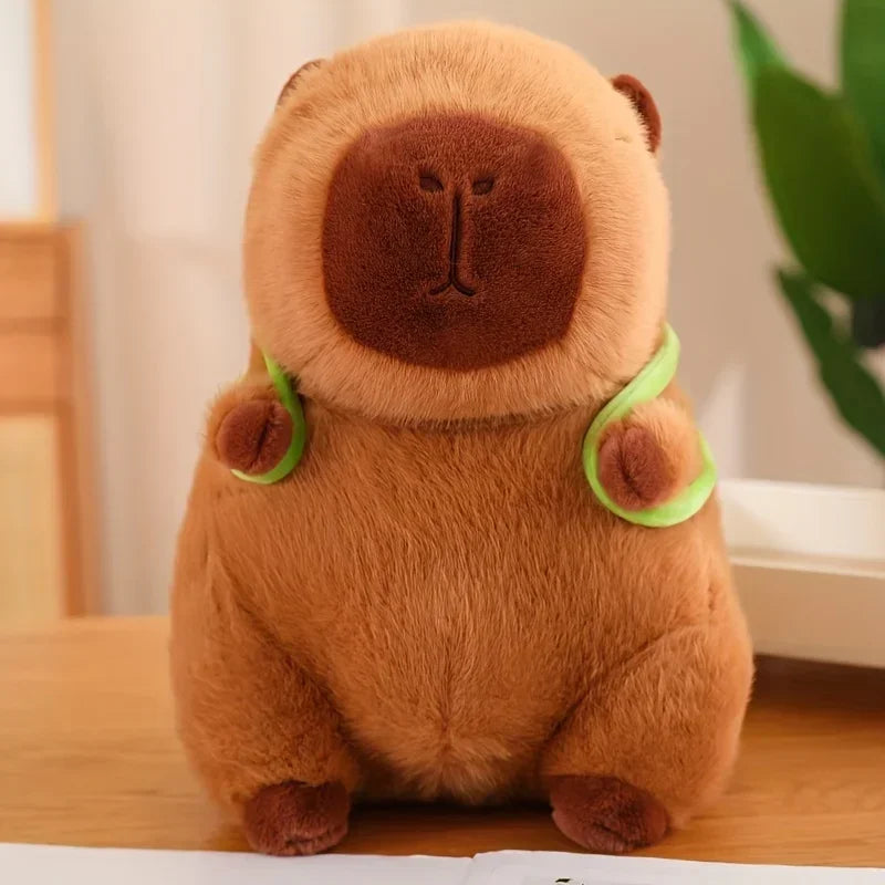 23cm Capybara Plush Toy Simulation Capibara Anime Fluffy Toy Cute Doll Stuffed Animals Soft Plush Doll Christmas Thanksgiving Gift
