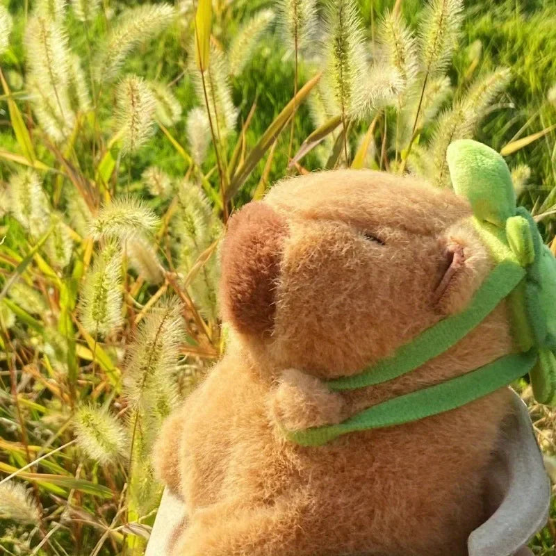 23cm Capybara Plush Toy Simulation Capibara Anime Fluffy Toy Cute Doll Stuffed Animals Soft Plush Doll Christmas Thanksgiving Gift