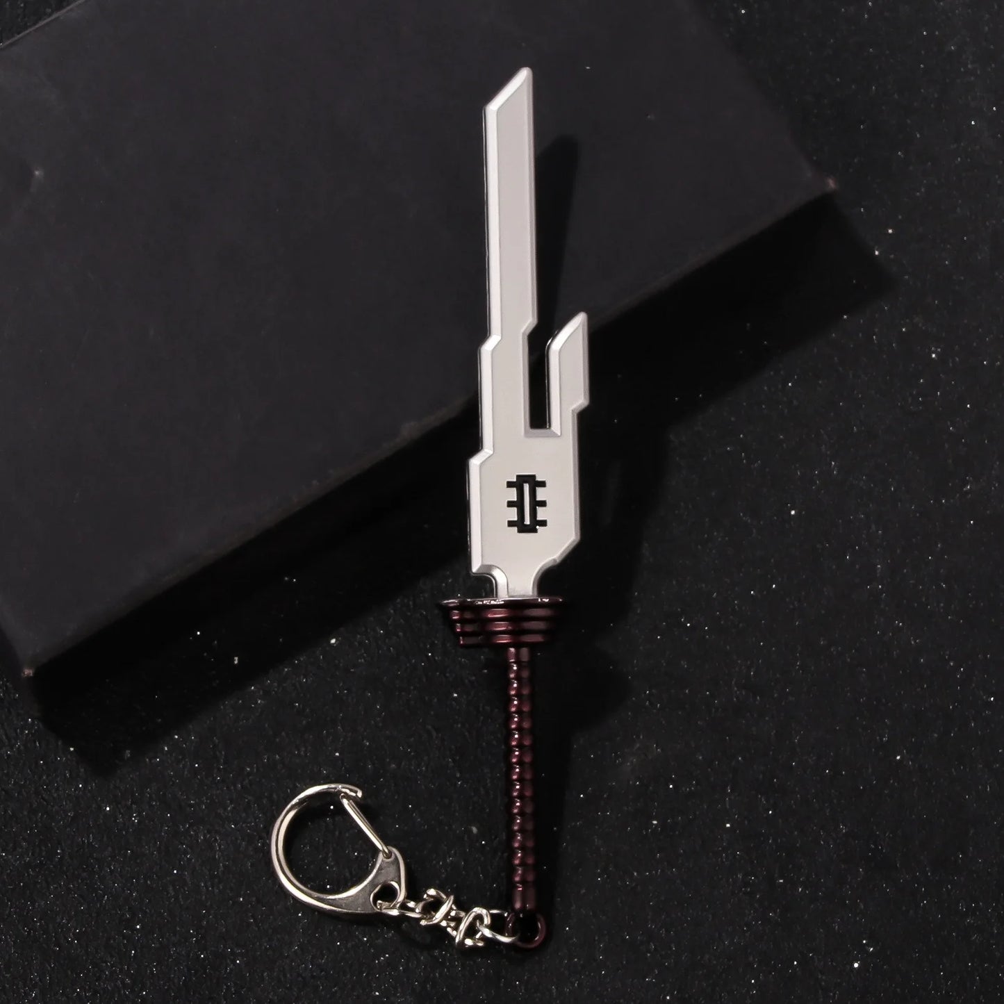 Anime Jujutsu Kaisen Keychain Nanami Kento Fushiguro Toji Weapon Model Pendant Men's Jewelry