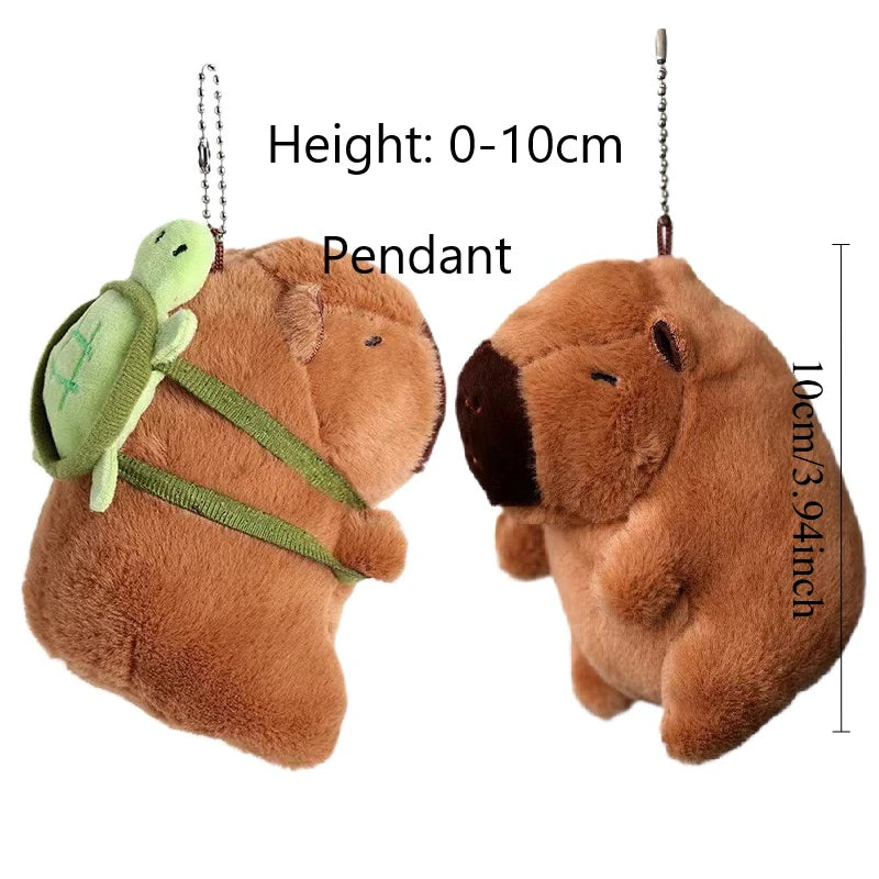 Capybara Plush Toy Simulation Capibara Anime Fluffy Toy Kawaii Plush Doll Cute Stuffed Animals Doll Soft Plush Gift Kid Toys