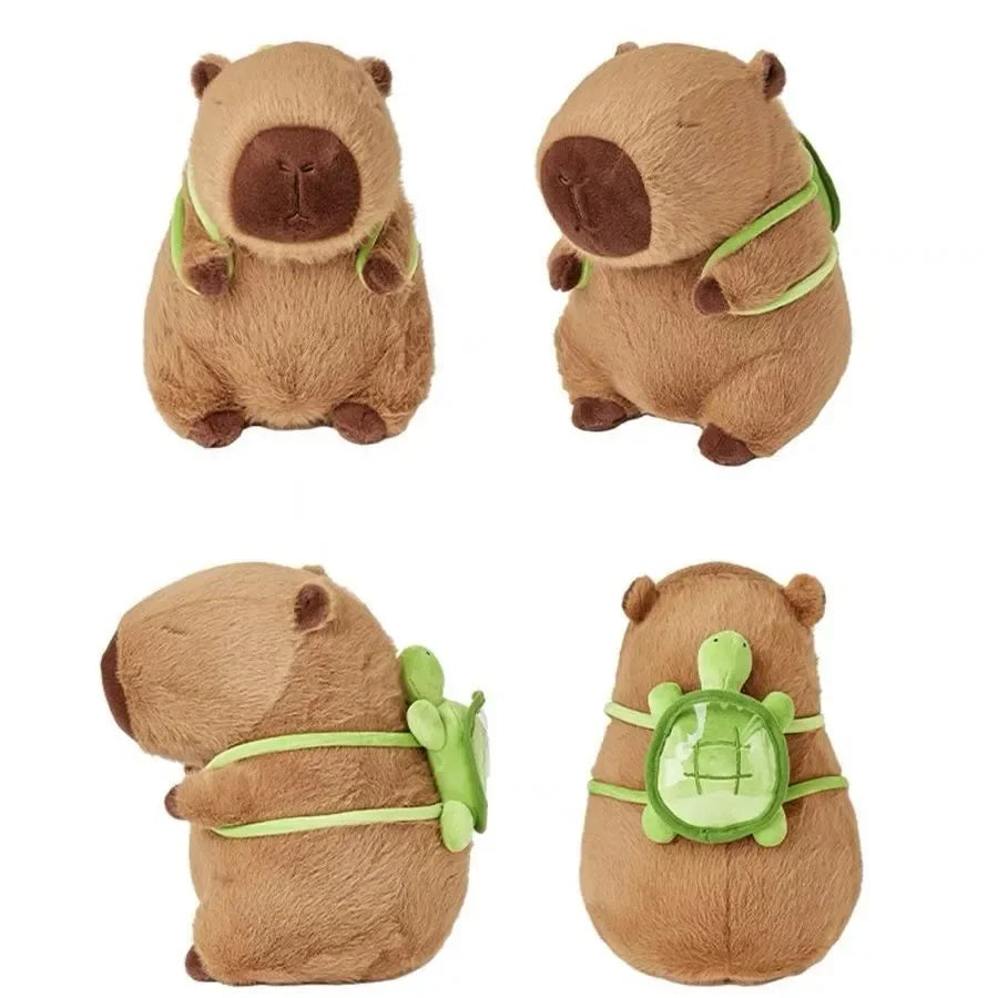 Capybara Plush Toy Simulation Capibara Anime Fluffy Toy Kawaii Plush Doll Cute Stuffed Animals Doll Soft Plush Gift Kid Toys