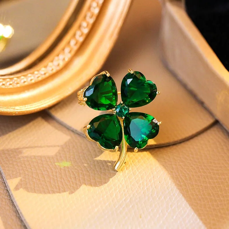 Broches à fleurs en cristal, bijoux de luxe, épingles à revers, écharpe, boucle, accessoires, bijoux à la mode