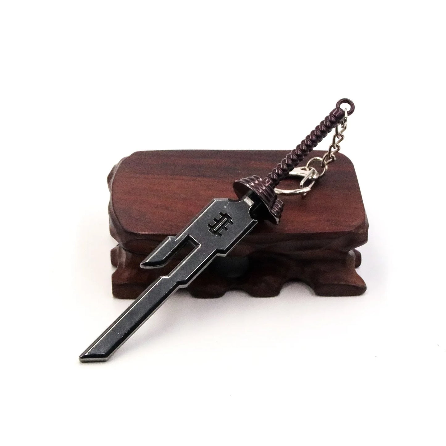 Anime Jujutsu Kaisen Keychain Nanami Kento Fushiguro Toji Weapon Model Pendant Men's Jewelry