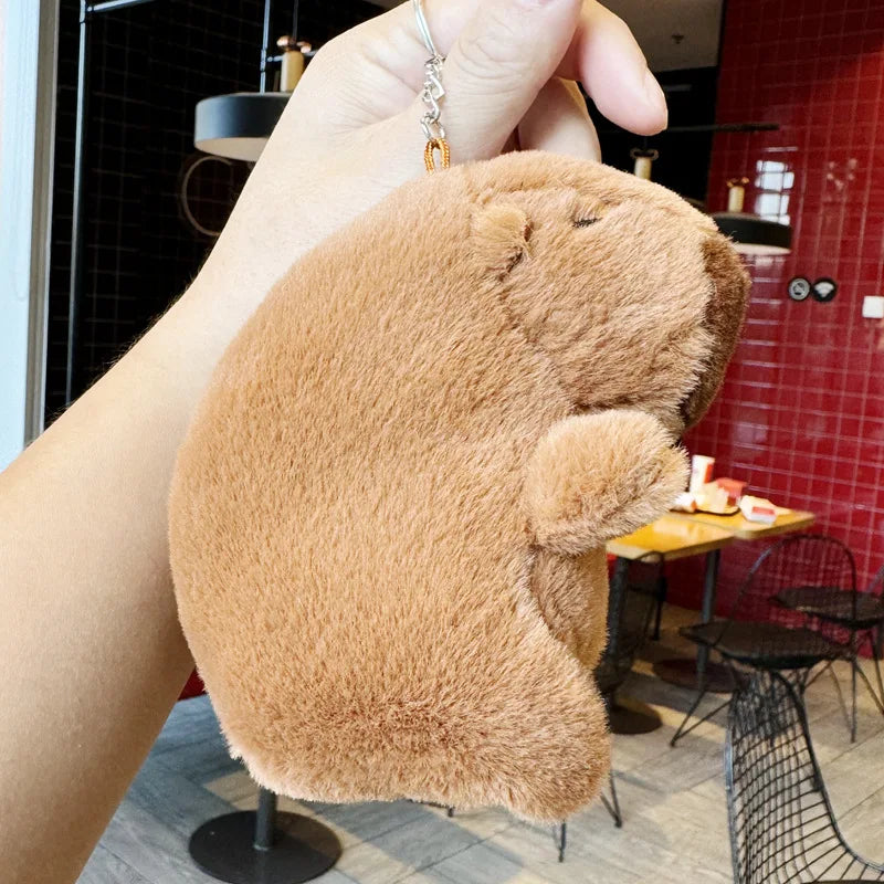 Capybara Plush Toy Simulation Capibara Anime Fluffy Toy Kawaii Plush Doll Cute Stuffed Animals Doll Soft Plush Gift Kid Toys