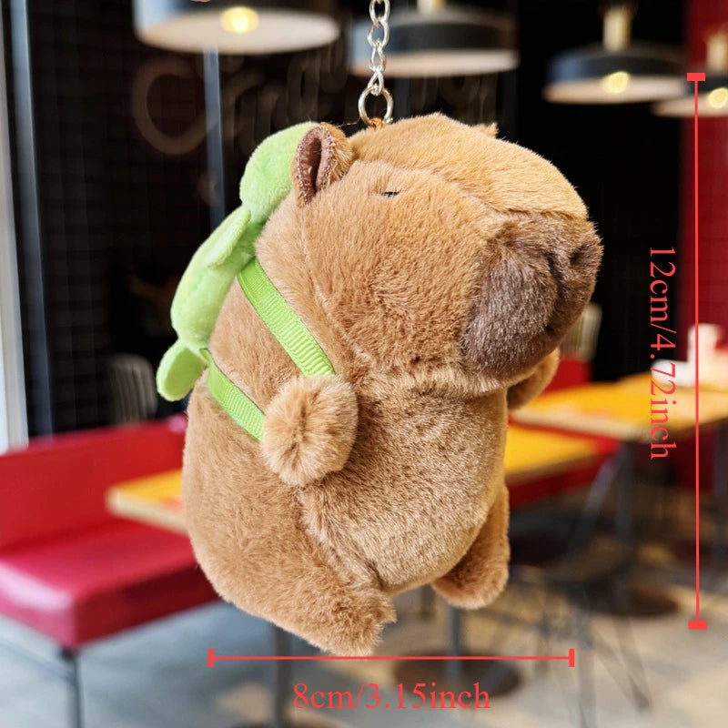 Capybara Plush Toy Simulation Capibara Anime Fluffy Toy Kawaii Plush Doll Cute Stuffed Animals Doll Soft Plush Gift Kid Toys