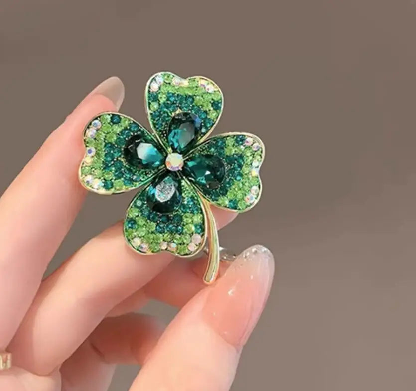 Broches à fleurs en cristal, bijoux de luxe, épingles à revers, écharpe, boucle, accessoires, bijoux à la mode