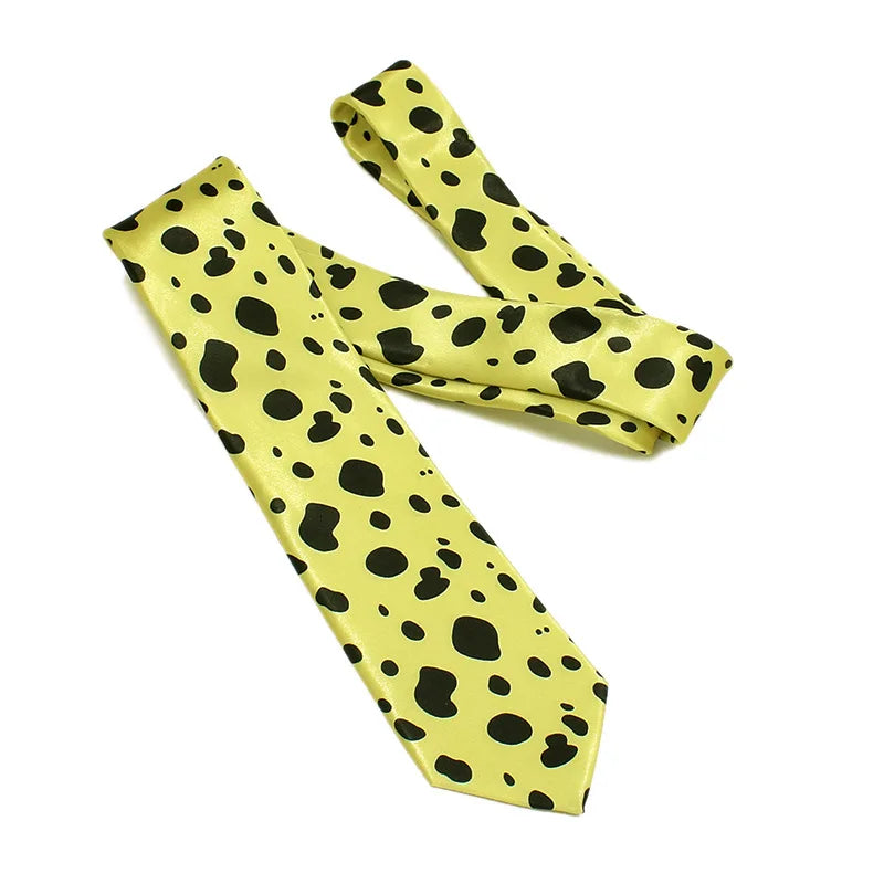 Anime Jujutsu Ties Kento Nanami Cosplay Tie Unisex Costume Shirt Neck Tie Accessories Accessory Tie Gift