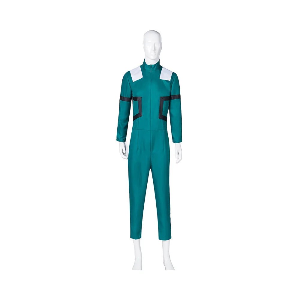 Anime mon héros académie Midoriya Izuku Deku bataille Cosplay Kostum Halloween Costume fête carnaval unisexe ensemble - Bloopop