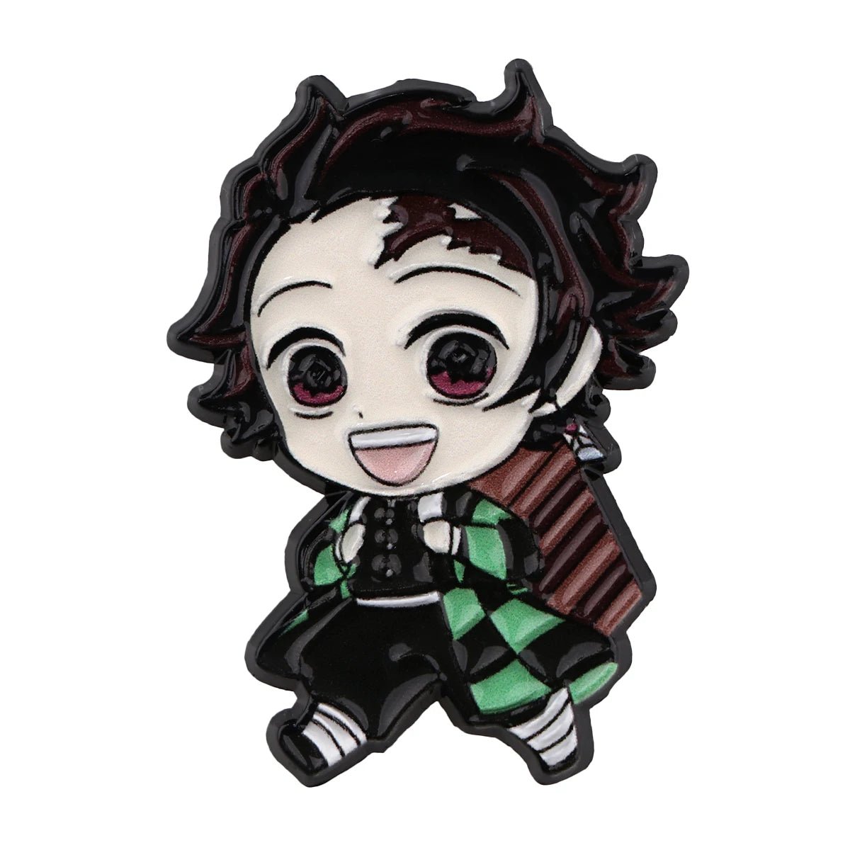 Broches Nezuko en émail pour femmes, Badges sur sac à dos, accessoires de Cosplay, bijoux à la mode, jouets, cadeau - Bloopop