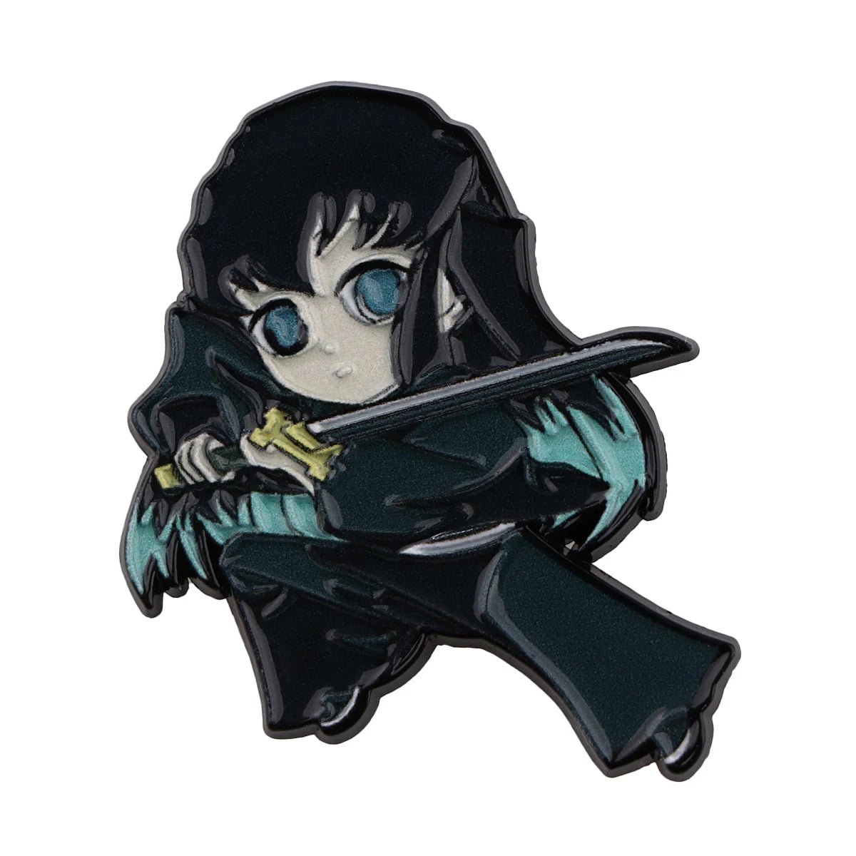 Broches Nezuko en émail pour femmes, Badges sur sac à dos, accessoires de Cosplay, bijoux à la mode, jouets, cadeau - Bloopop