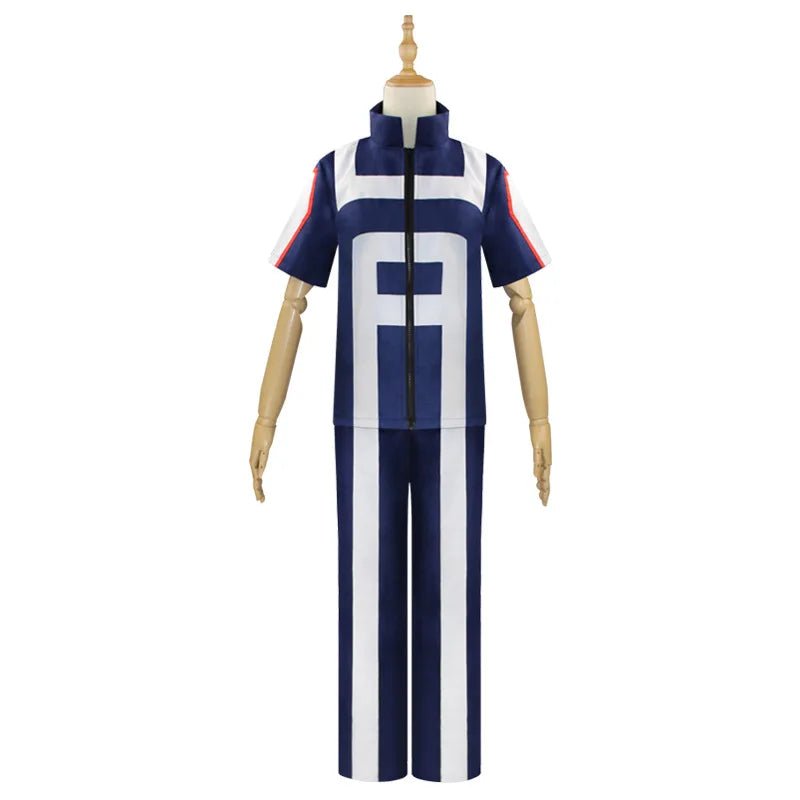 Costume de cosplay Anime My Hero Academia pour hommes et femmes, uniforme scolaire, pantalon de gymnastique, Midoriya Izuku Todoroki Shouto, Costume de Cosplay - Bloopop