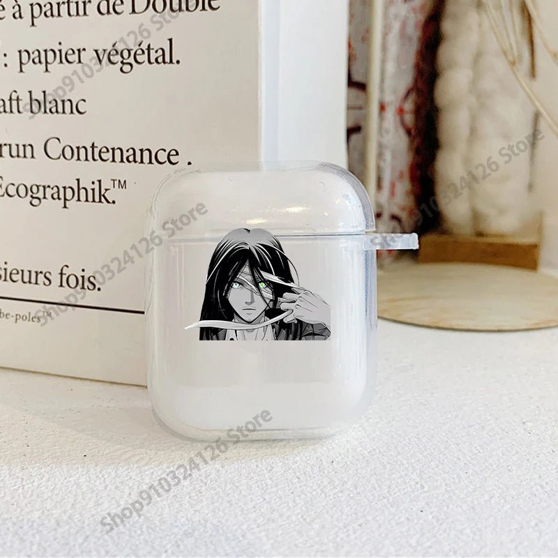 Étui AirPods attaque sur Titan pour Airpods 4 2 3 Pro 1 2, housse souple sans fil pour écouteurs Bluetooth, dessin animé - Bloopop