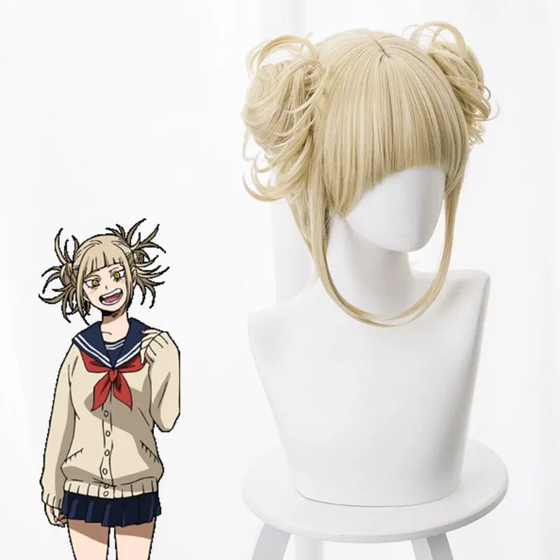 Perruque Cosplay My Hero Academia - Himiko Toga 'Cross My Body' - Cheveux Synthétiques + Bonnet Intégré - Pour Fête & Jeu de Rôle" - Bloopop