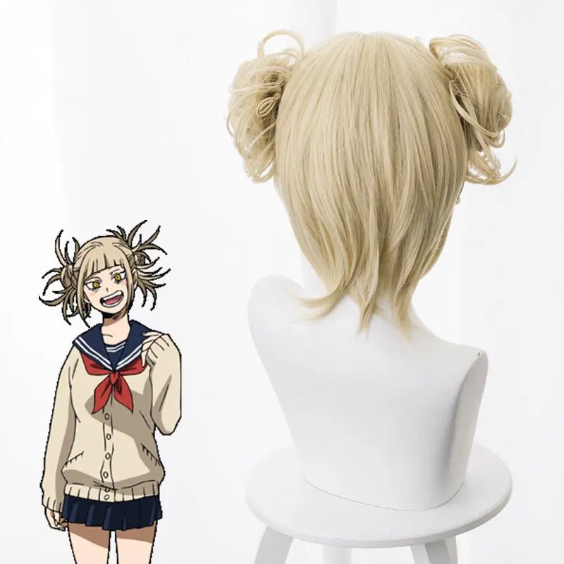 Perruque Cosplay My Hero Academia - Himiko Toga 'Cross My Body' - Cheveux Synthétiques + Bonnet Intégré - Pour Fête & Jeu de Rôle" - Bloopop
