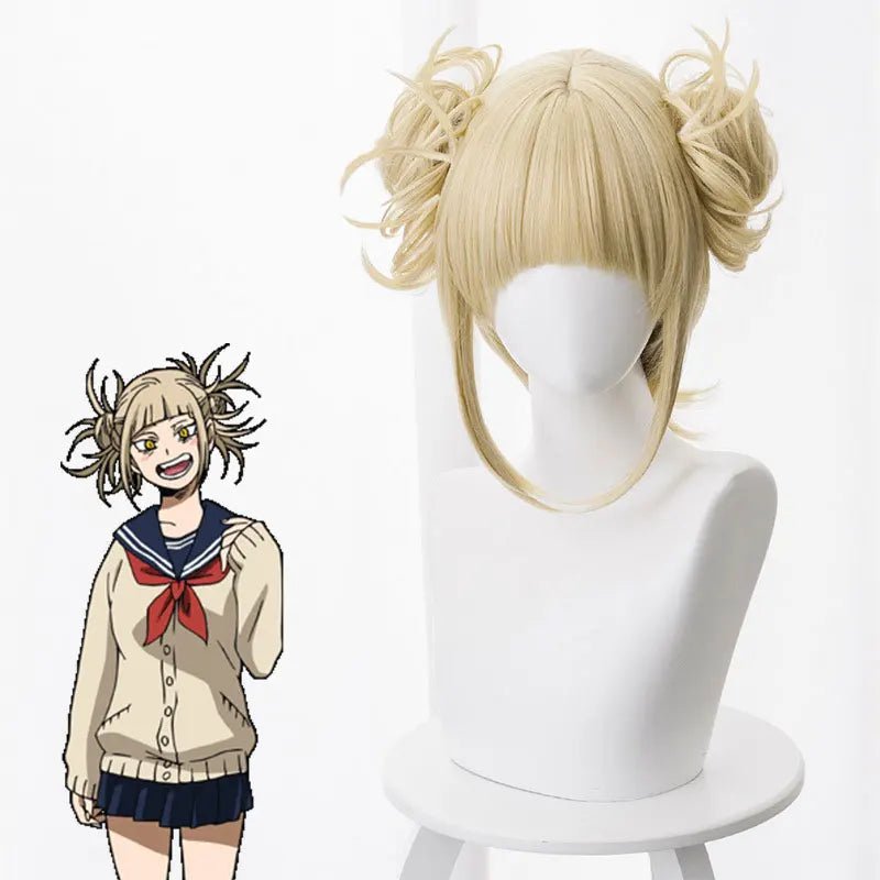 Perruque Cosplay My Hero Academia - Himiko Toga 'Cross My Body' - Cheveux Synthétiques + Bonnet Intégré - Pour Fête & Jeu de Rôle" - Bloopop