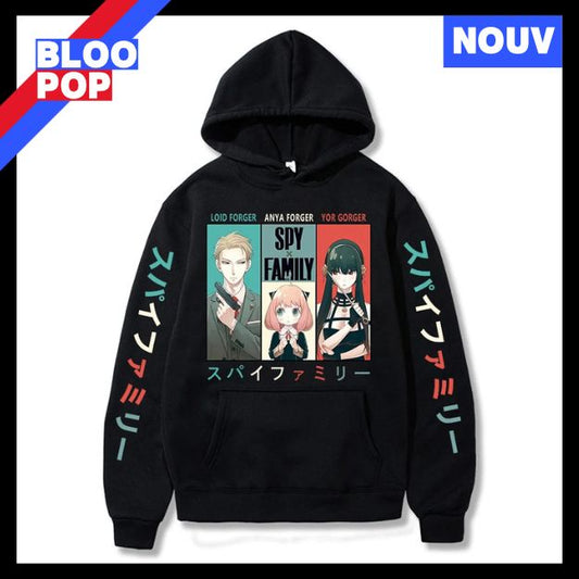 Anime Spy X Family sweat à capuche Anya et Bond sweat à capuche hauts pulls à capuche polaire sweat à capuche décontracté pour les filles