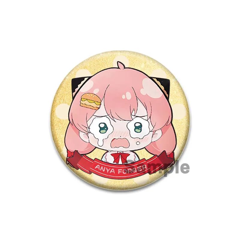 32/44/58mm mignon Anime espion X famille émail broches tête mignonne épinglettes dessin animé Badge sac à dos chapeau bijoux accessoires cadeau - Bloopop