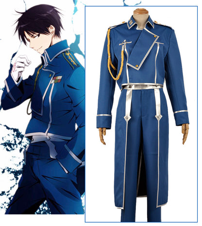 Déguisement Roy Mustang Fullmetal Alchemist - Tenue de Commandant pour Spectacle