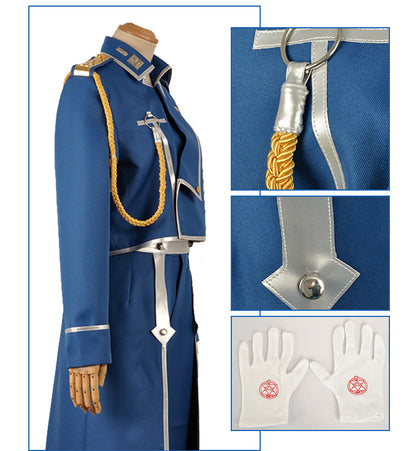 Déguisement Roy Mustang Fullmetal Alchemist - Tenue de Commandant pour Spectacle