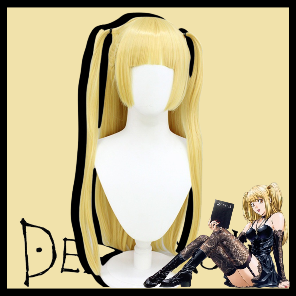 Costume Halloween Misa Amane Death Note - Tenue Gothique Style Anime