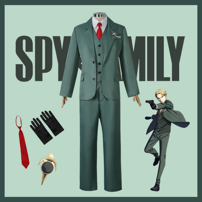 Costume Halloween Loid Forger Spy x Family - Tenue de Spectacle Style Anime