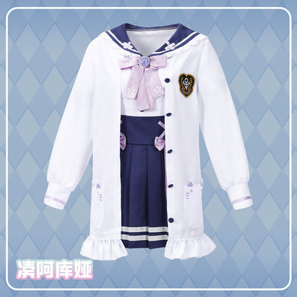 Costume Cosplay Aqua Minato Vtuber-Hololive-Costume Sailor JK