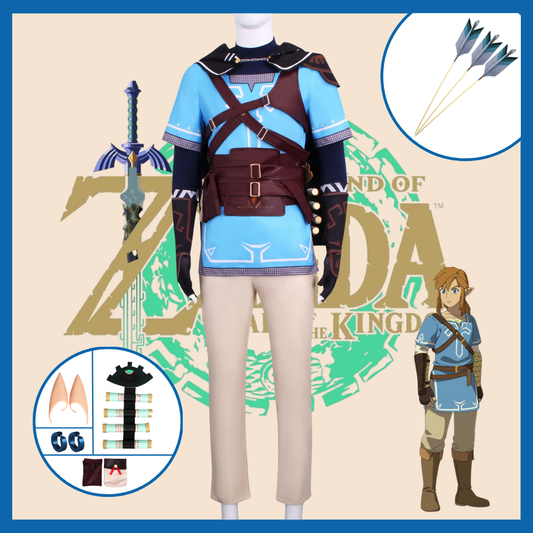 Déguisement Link Zelda Tears of the Kingdom - Costume RPG Style Aventure