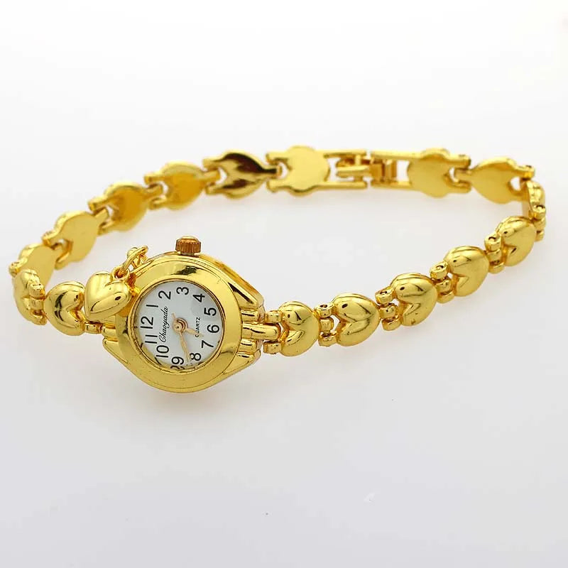 Mignon luxe femmes Bracelet montres mode femmes robe montre-Bracelet dames Quartz Sport or montre dropshipping