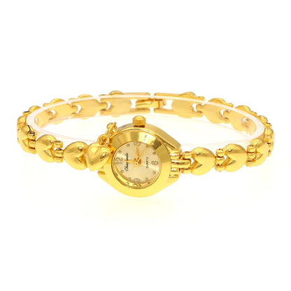 Mignon luxe femmes Bracelet montres mode femmes robe montre-Bracelet dames Quartz Sport or montre dropshipping