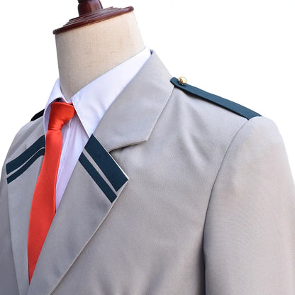 Anime My Hero Academia Midoriya Izuku Cosplay Costume High School Student Uniform Halloween Party Costume Shirt Not Included