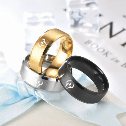 Jujutsu Kaisen Cosplay Ring - Ryōmen Sukuna Black Eye - Unisex Stainless Steel - Anime Jewelry Gift Collection