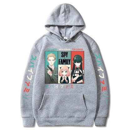 Anime Spy X Family sweat à capuche Anya et Bond sweat à capuche hauts pulls à capuche polaire sweat à capuche décontracté pour les filles