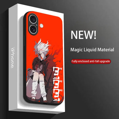 Coque de téléphone Cool DAN-DA DAN, étui souple noir antichoc pour iPhone 16 15 14 13 12 11 X XR XS 8 Plus Mini Pro Max
