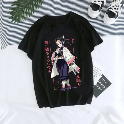T-shirt Demon Slayer Femme - Nezuko & Tanjirô -Tendance Manga