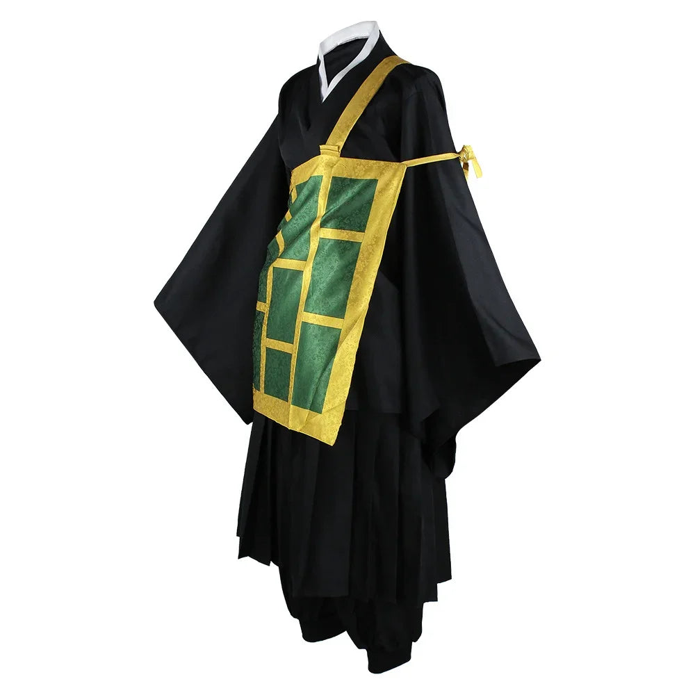 Jujutsu Kaisen Geto SuNAFTA u Cosplay Costume, Black Blue Kimono, Uniform Sв, Anime Everthe, Halloween Costumes for Women and Men