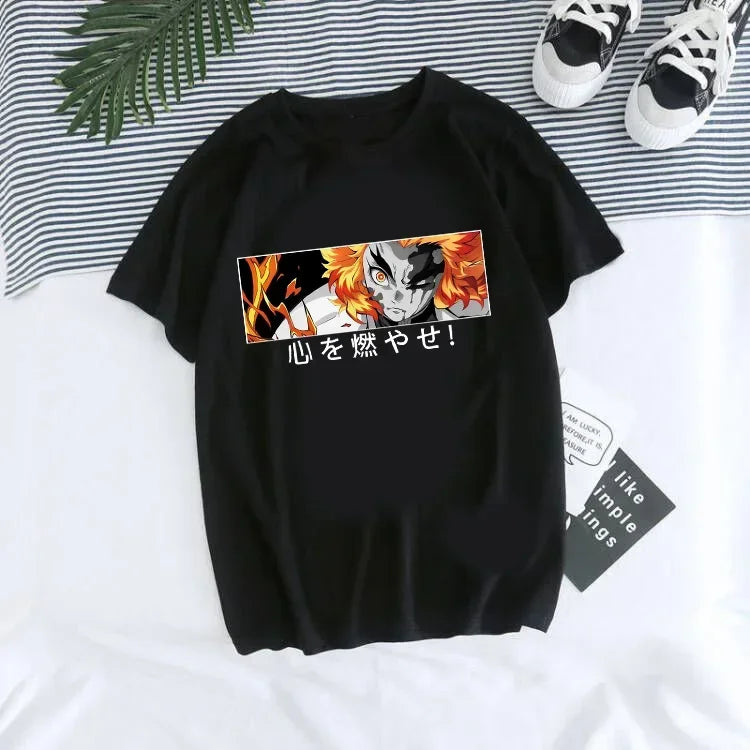 T-shirt Demon Slayer Femme - Nezuko & Tanjirô -Tendance Manga