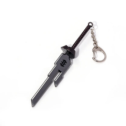 Anime Jujutsu Kaisen Keychain Nanami Kento Fushiguro Toji Weapon Model Pendant Men's Jewelry