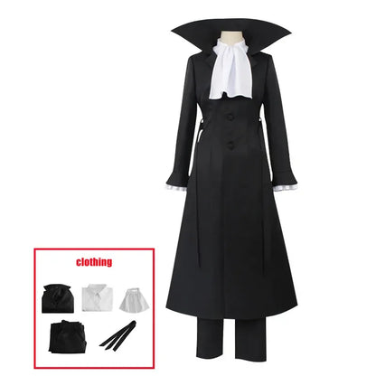 Costume de Cosplay Bungo Stray Dogs Akutagawa Ryunosuke, Vêtements de ixd'Halloween et de Noël