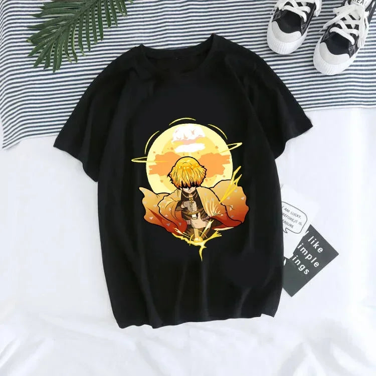 T-shirt Demon Slayer Femme - Nezuko & Tanjirô -Tendance Manga