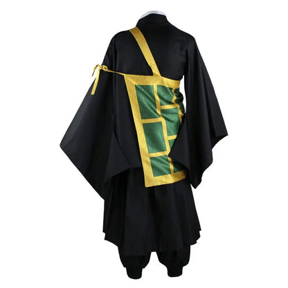 Jujutsu Kaisen Geto SuNAFTA u Cosplay Costume, Black Blue Kimono, Uniform Sв, Anime Everthe, Halloween Costumes for Women and Men