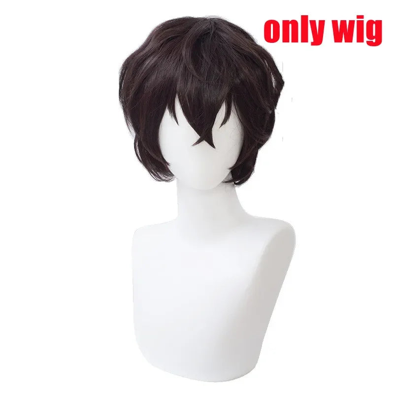 Bungo chiens errants Dazai Cosplay Osamu Costume Anime uniforme Halloween vêtements de noël
