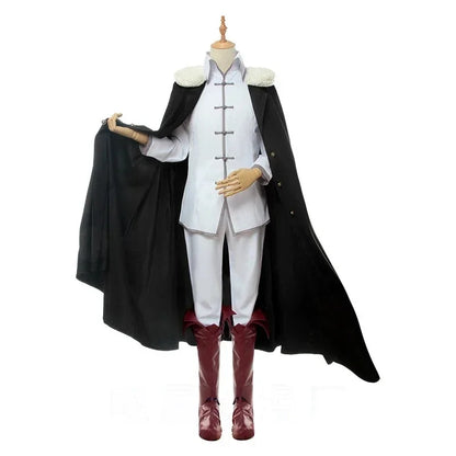 Costume de Cosplay Anime Bungo Stray Dogs Fyodor Dostoïevski, haut et pantalon pour hommes, Cape, uniforme de fête de carnaval d'halloween