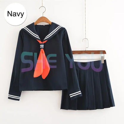 Costume de Cosplay de Dessin Animé Boku No ForeAcademia Himatm Toga JK Uniforme de Marin avec Chandails pour Femme