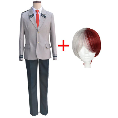 Anime My Hero Academia Midoriya Izuku Cosplay Costume High School Student Uniform Halloween Party Costume Shirt Not Included