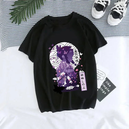 T-shirt Demon Slayer Femme - Nezuko & Tanjirô -Tendance Manga