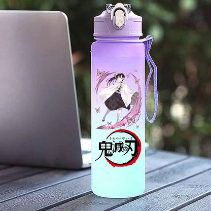 Tasse Isotherme Demon Slayer 750ml - Gourde Anime Kamado Nezuko - Grande Capacité Portable pour Sport/École