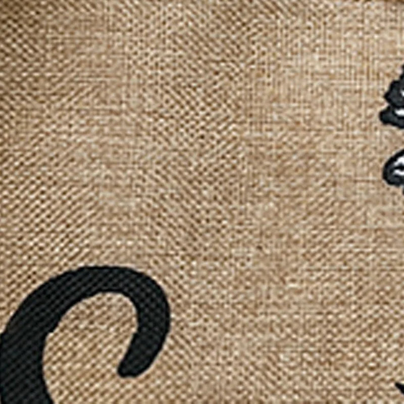 Fourre-tout tissé sac femmes nouveau motif peint à la main lettre fourre-tout sac en toile sac à provisions sac à main