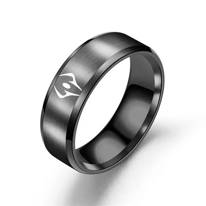 Jujutsu Kaisen Cosplay Ring - Ryōmen Sukuna Black Eye - Unisex Stainless Steel - Anime Jewelry Gift Collection